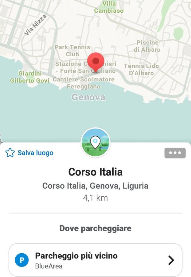 Due Passi Dal Mare Apartment Генуа Екстериор снимка
